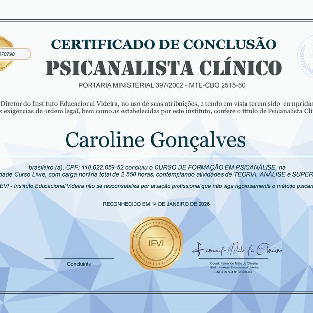 Ampliar imagem: certificate 1