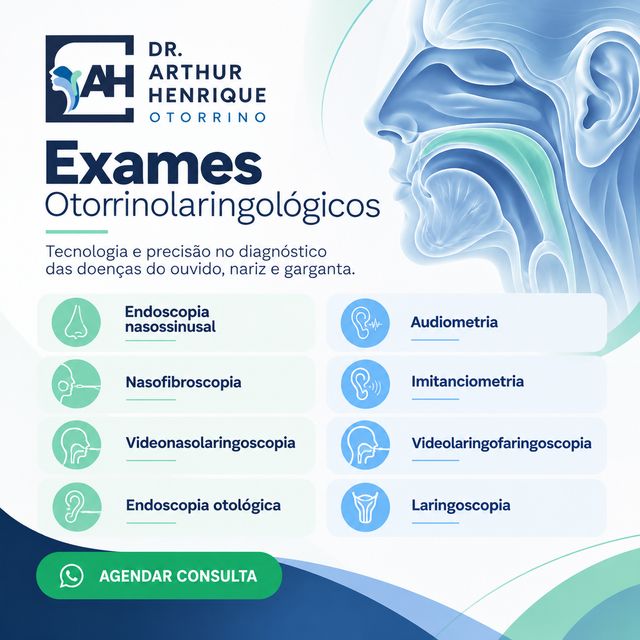Ampliar imagem: Dr Arthur Henrique da Silva - Otorrinolaringologista