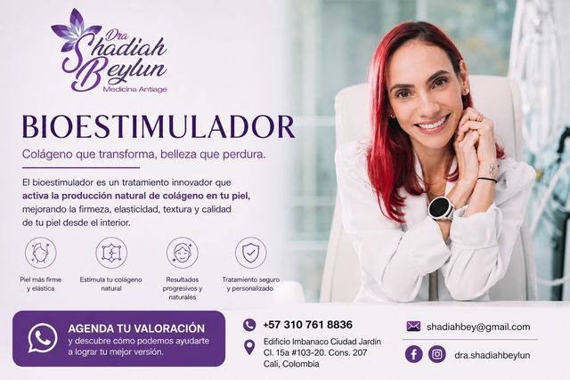 Acercar imagen: Dra Shadiah Beylun Medicina Antiage