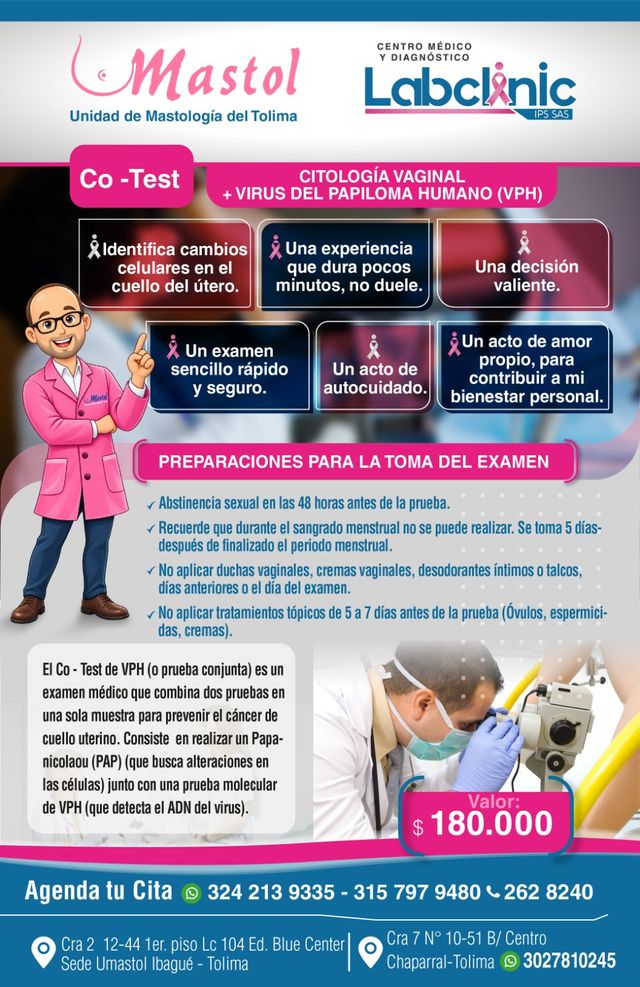 Acercar imagen: LABCLINIC IPS SAS. Sede UMASTOL (UNIDAD DE MASTOLOGIA DEL TOLIMA)