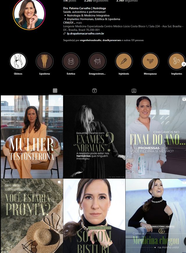 Ampliar imagem: Teleconsulta - Dra Paloma Fernandes Carvalho