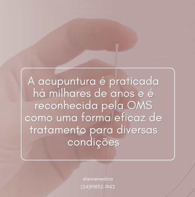 Ampliar imagem: Maria Eliane Medina Acupuntura e Fisioterapia