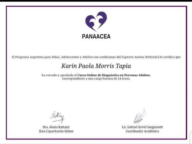 Acercar imagen: CONSULTA PRESENCIAL - Dra Karin Morris