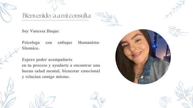 Acercar imagen: Psicóloga Clinica Vanessa Duque