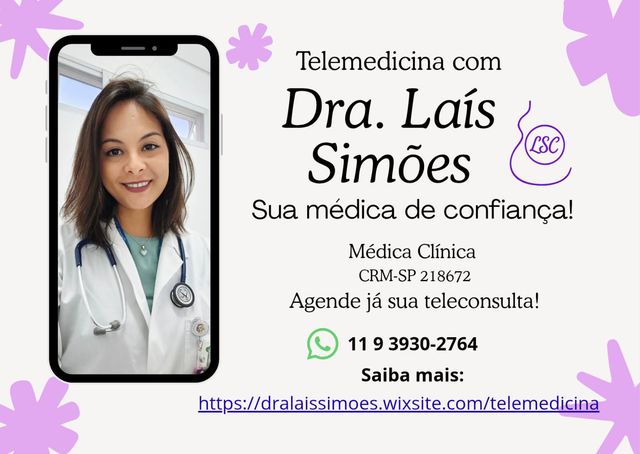 Ampliar imagem: Teleconsultório da Dra. Laís