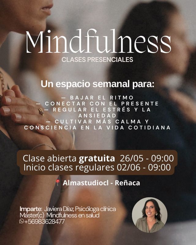 Acercar imagen: Clases Mindfulness Presencial Reñaca