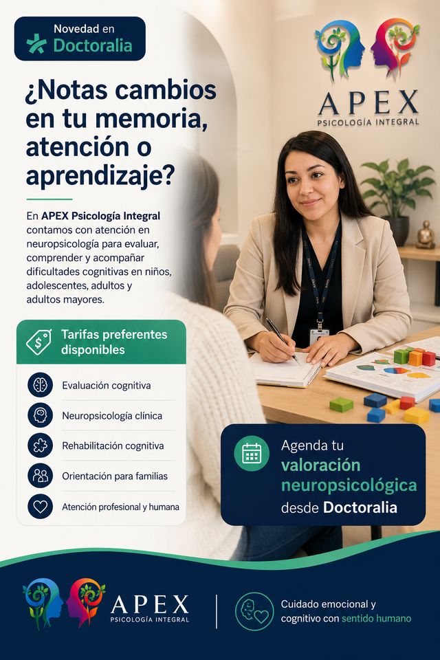Acercar imagen: APEX PSICOLOGÍA INTEGRAL