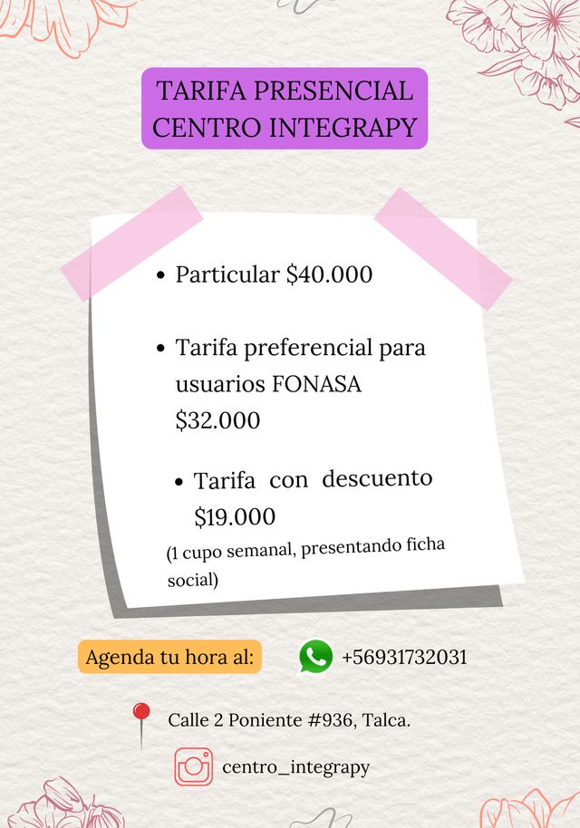 Acercar imagen: Ps. Camila Fuentes Castro - Centro de Salud Integral Integrapy