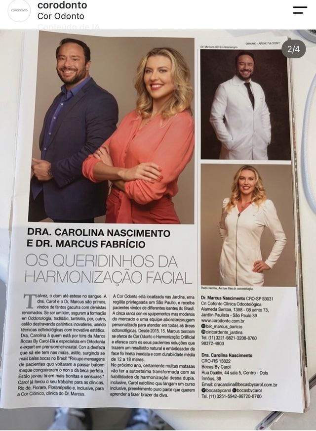 Ampliar imagem: Cor Odonto Clínica Odontológica de Reabilitação