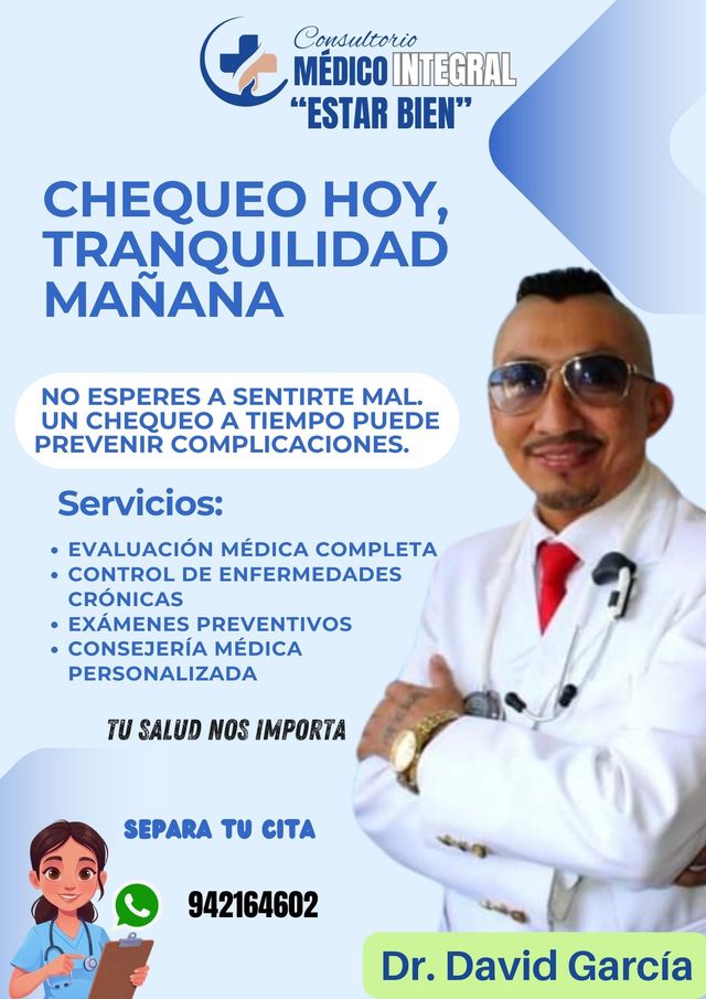 Acercar imagen: CONSULTORIO MÉDICO INTEGRAL "ESTAR BIEN" / "Podología clínica, Terapía relajante descontracturante, Gimnasia pasiva con ondas rusas, Tratamiento faciales y corporales"