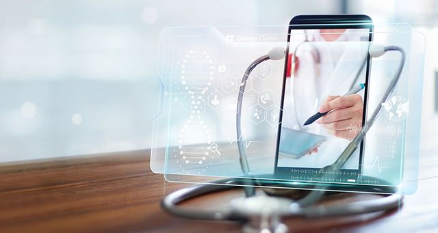 Ampliar imagem: Consultório para consultas online