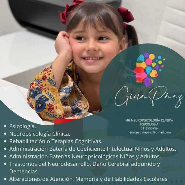Acercar imagen: GINAPAEZ NEUROPSICOLOGIA CLINICA