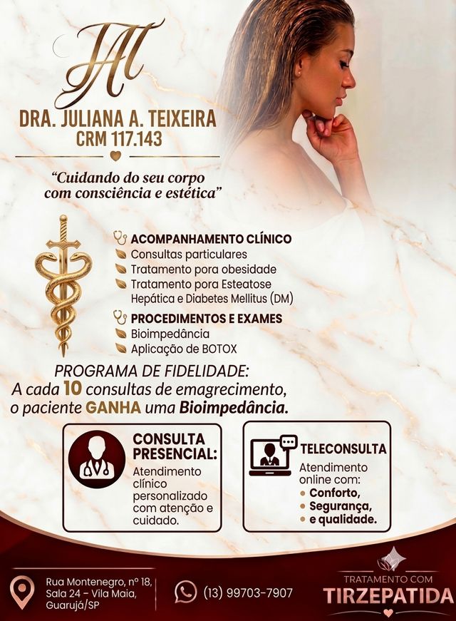 Ampliar imagem: J&T Dra Juliana A Teixeira