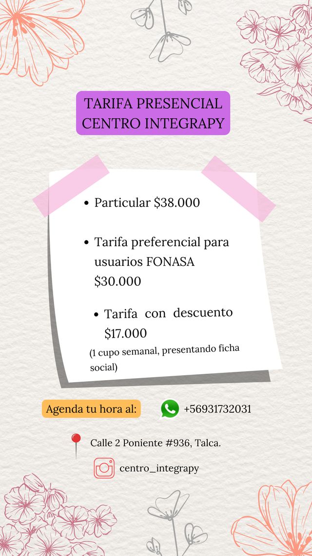 Acercar imagen: Ps. Camila Fuentes Castro - Centro de Salud Integral Integrapy