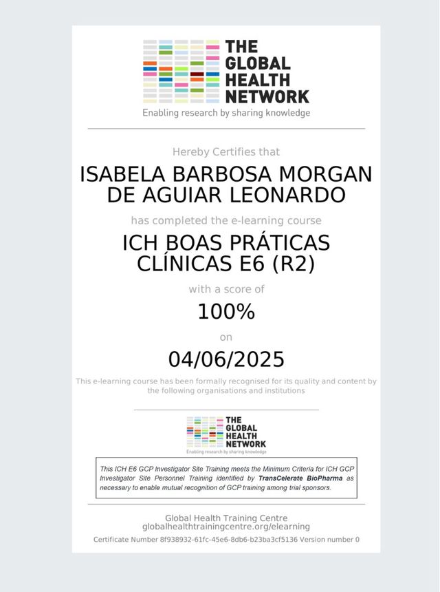 Ampliar imagem: Dra Isabela Barbosa Morgan de Aguiar Leonardo