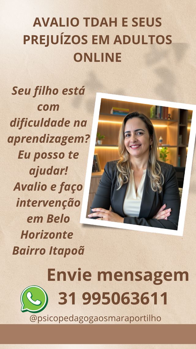 Ampliar imagem: Psicopedagoga Osmara (Especialista em Neurociência e Neuropedagogia) online