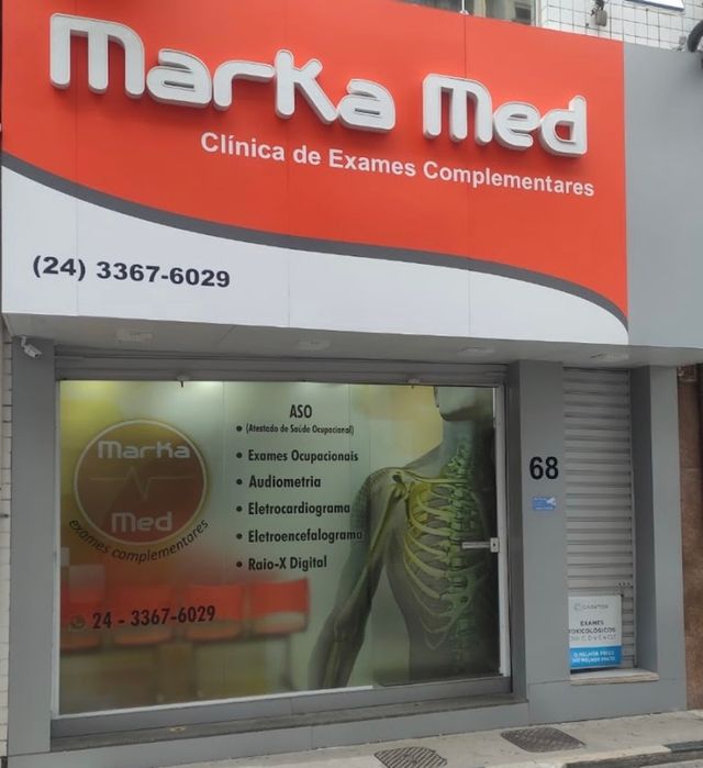 Ampliar imagem: Marka Med (exame clínico ocupacional em medicina do trabalho)
