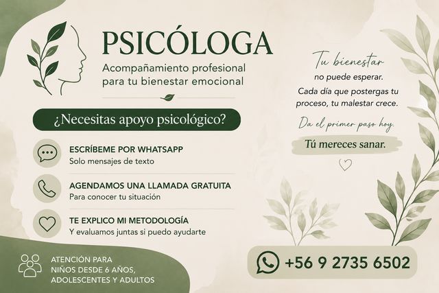Acercar imagen: Consulta Psicológica Particular Presencial