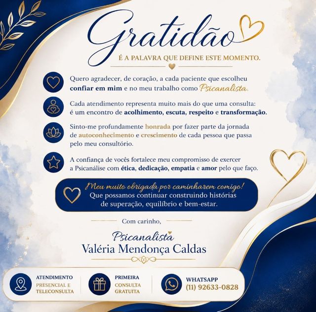 Ampliar imagem: Psicanalista Valéria Mendonça Caldas