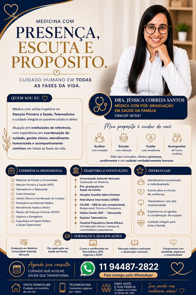 Ampliar imagem: Consulta Domiciliar - no conforto do seu Lar, na Cidade de Salto de Pirapora/SP.