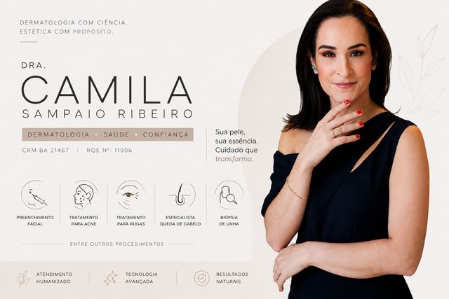 Ampliar imagem: CAMILA RIBEIRO - Instituto de Dermatologia