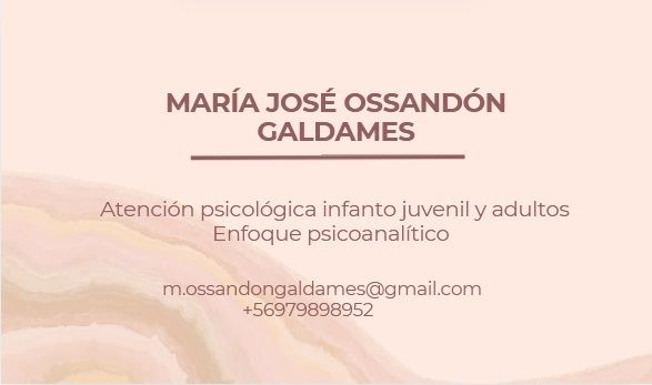 María José Florencia Ossandón Galdames-0