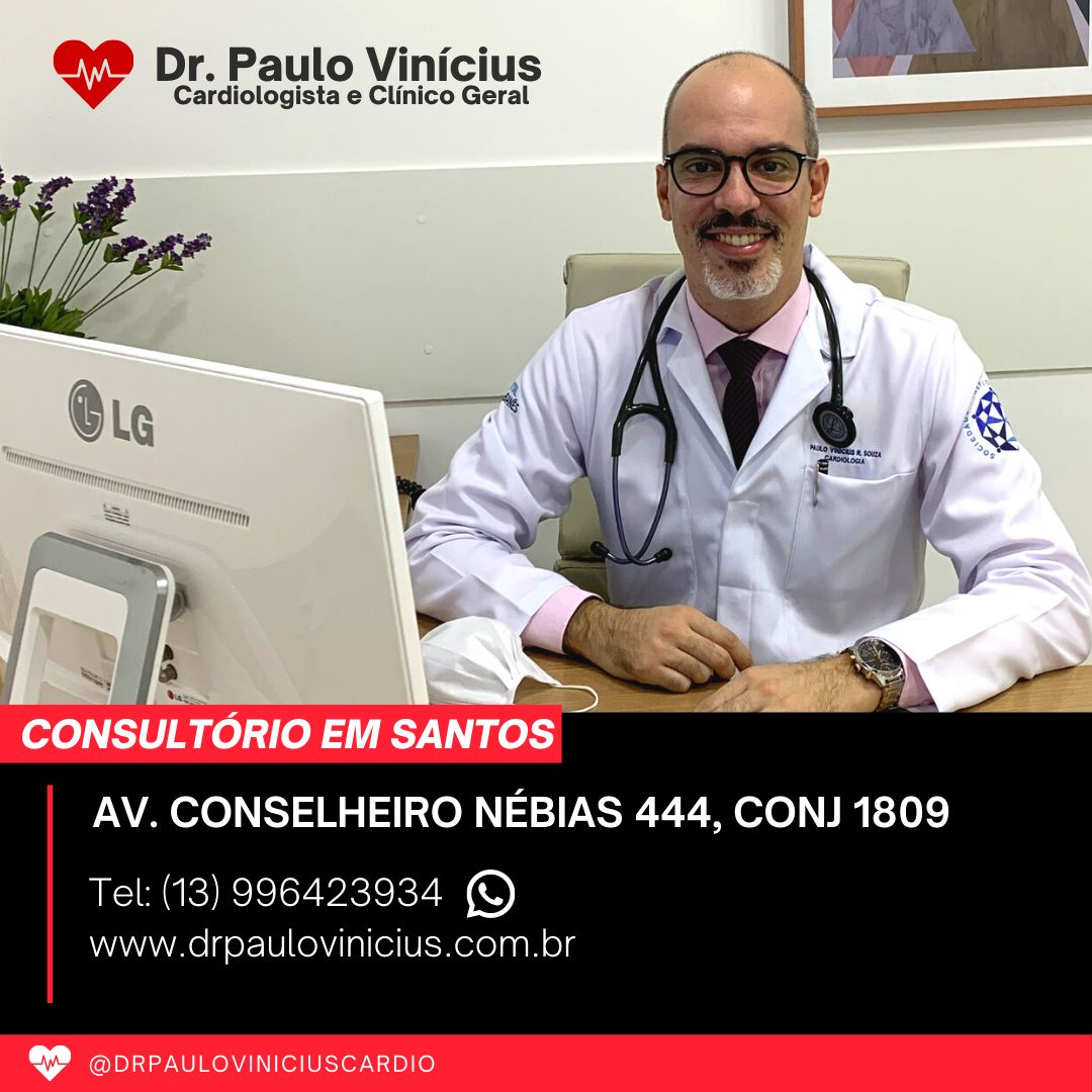 Paulo Vinícius Ramos Souza Cardiologista, Médico clínico geral, Santos -  Agende uma consulta | doctoralia.com.br
