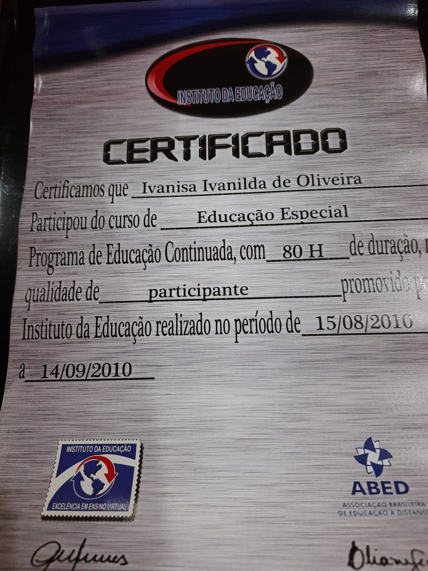 Ivanisa Ivanilda De Oliveira-2