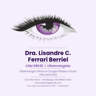 Dra Lisandre Cavalcante Ferrari BerrielMarília - 