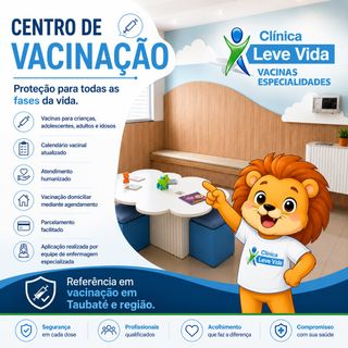 Clínica Leve Vida Vacinas TaubatéTaubaté - 